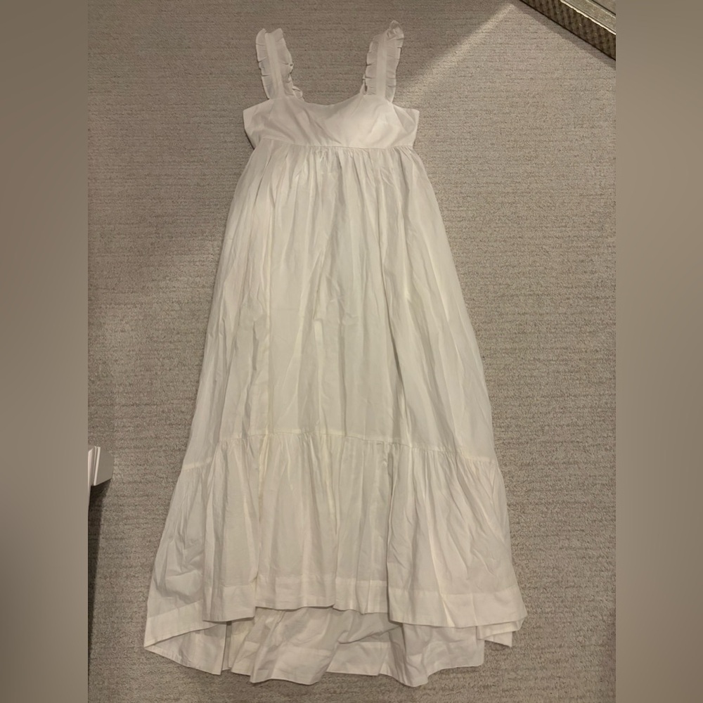 Free People White Maxi Dress